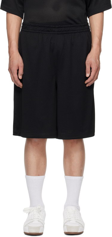 Šortky Alexander Wang Alexander Wang Athletic Mesh Logo Basketball Shorts Čierna | UCC2254115, 0