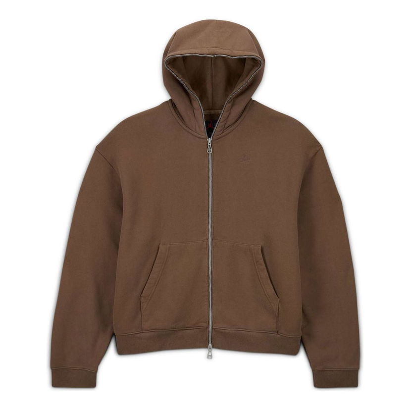 Mikina Jordan Travis Scott Full-Zip Hoodie Hnedá | DZ5501-275
