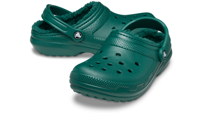 Tenisky a topánky Crocs Classic Lined Clogs Zelené | 203591-302, 1