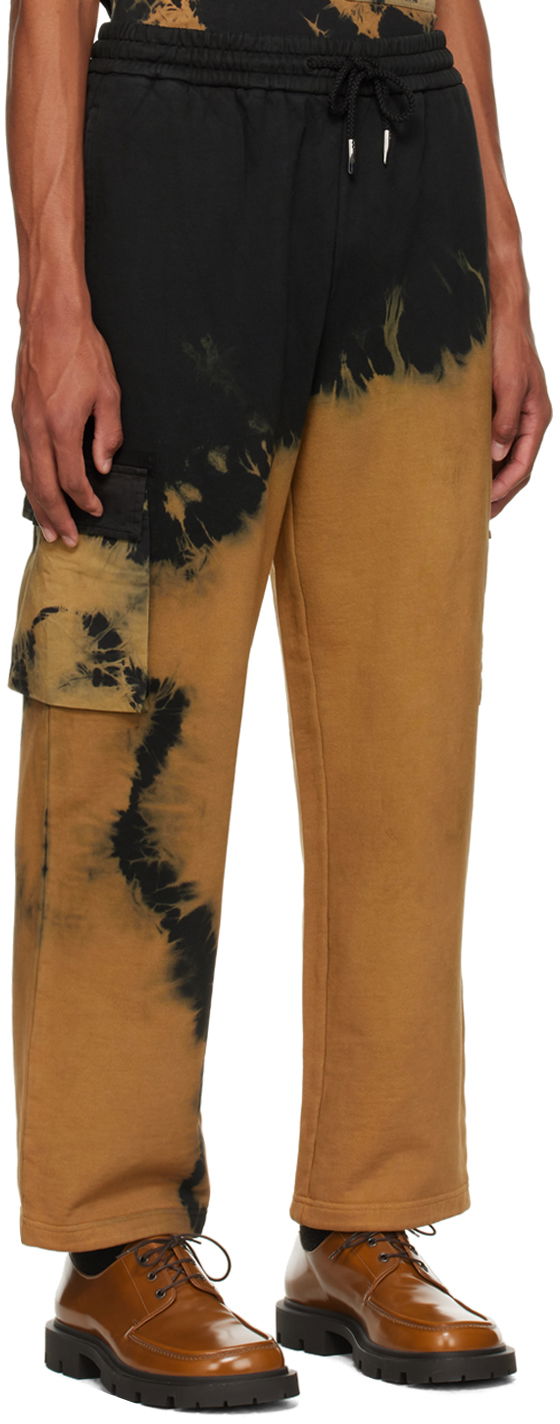 Tepláky Feng Chen Wang Feng Chen Wang Tie-Dye Lounge Pants Hnedá | FMF14TR11, 1