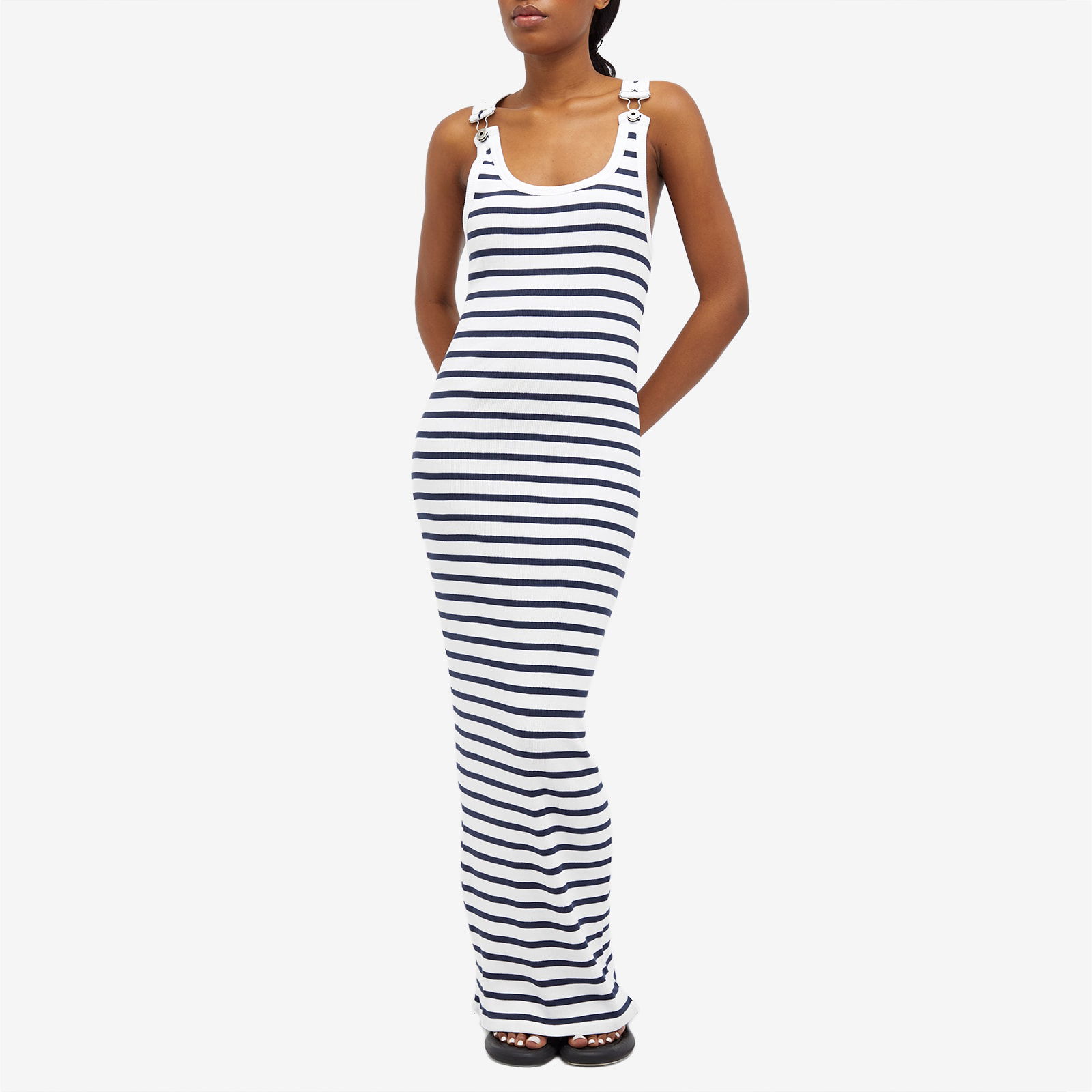 Gaultier Striped Maxi Dress