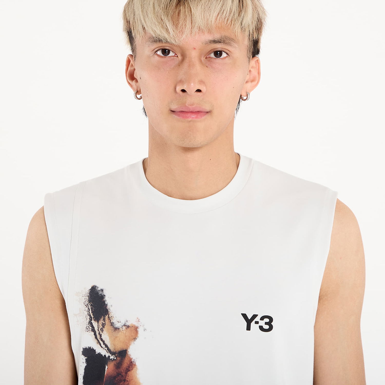 Tielko Y-3 Y-3 Tank Top Biela | JN3000, 1