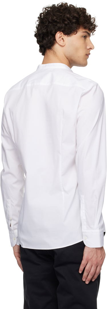 Košeľa BOSS Slim-Fit Band Collar Shirt Biela | 50532882, 2