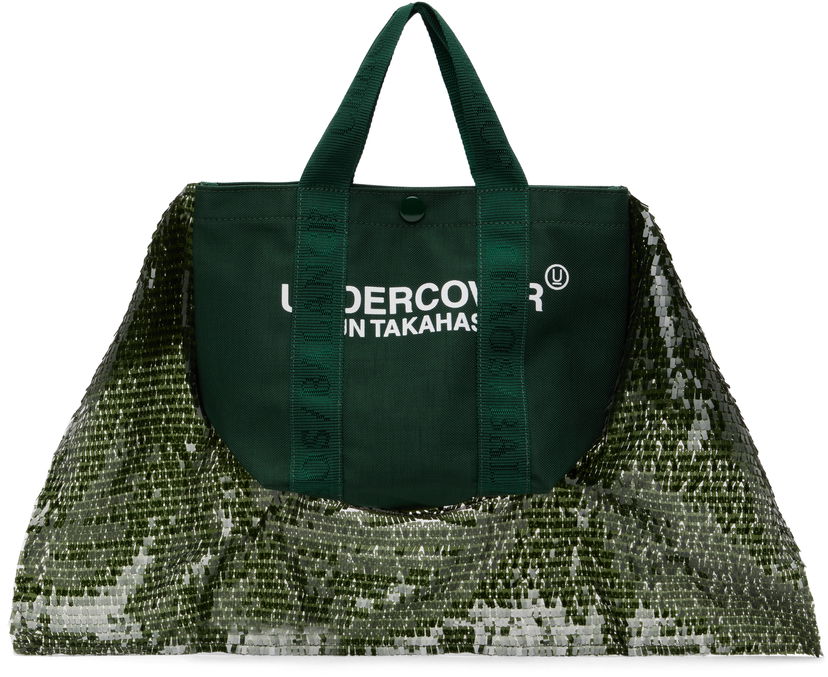 Tote bag UNDERCOVER Sequin Tote Bag Zelené | UC2D1B12-1