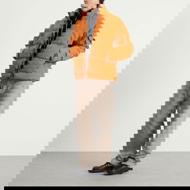 Prešívaná bunda C.P. Company Nycra R Jacket Oranžová | 19CMOW239A-005864G-434, 4