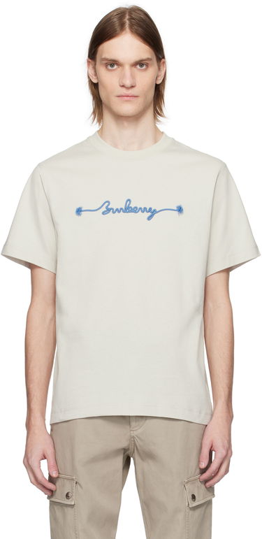 Tričko Burberry Burberry Knot Logo Cotton T-Shirt Béžová | 8106294, 0