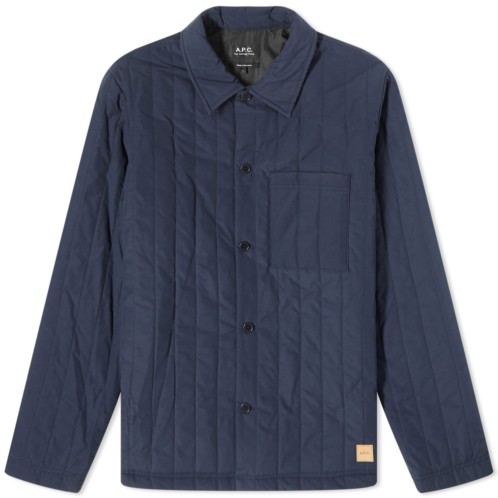 Hugo Quilted Shirt Jacket