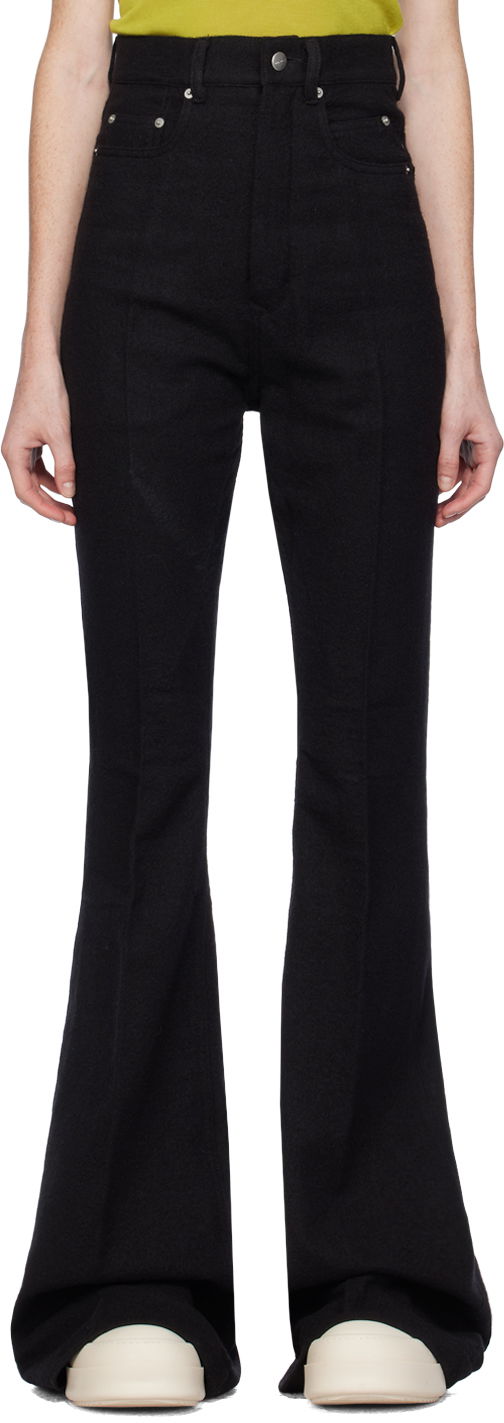 Nohavice Rick Owens Bolan Trousers Čierna | RO02C1329 WN, 0