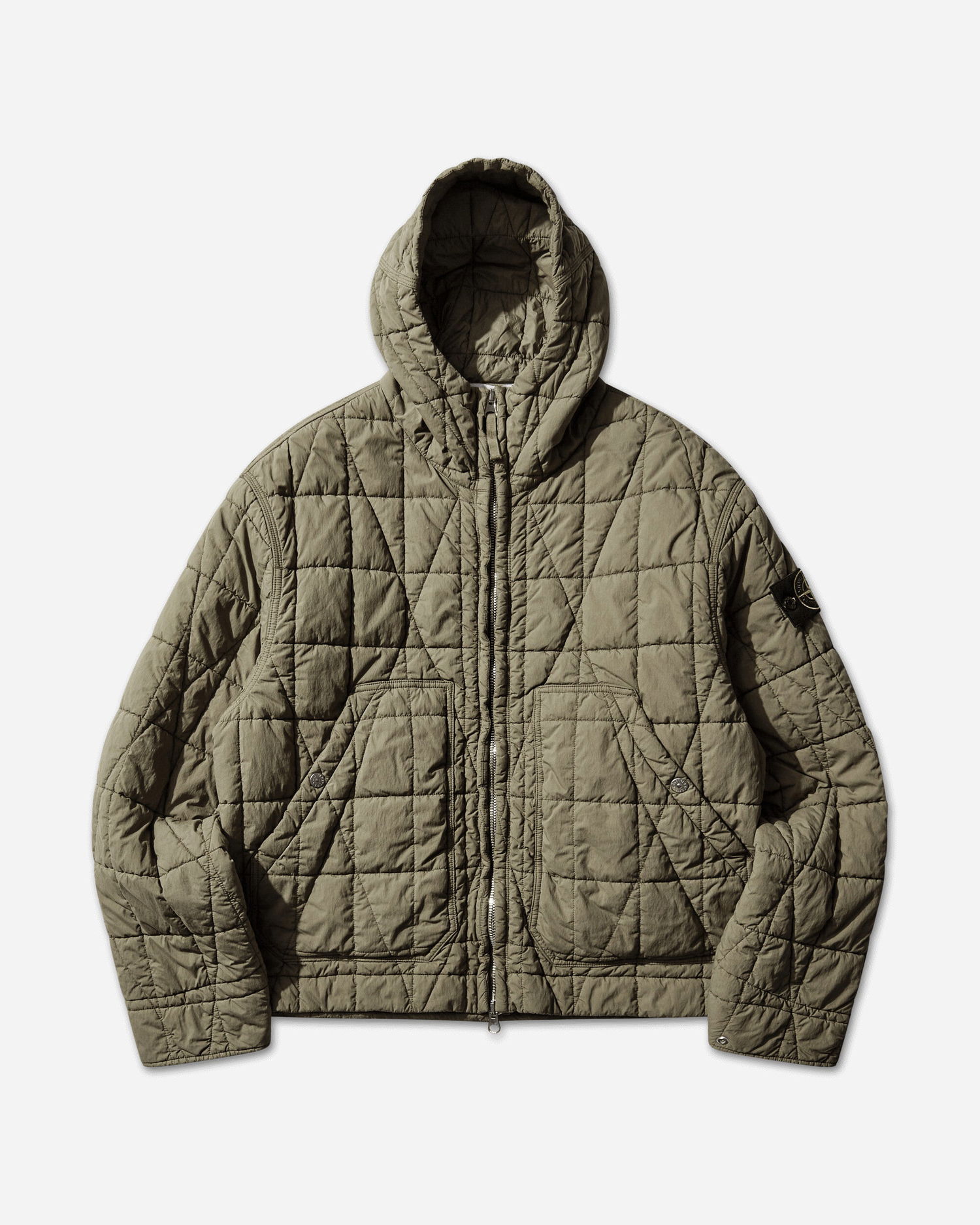 Bunda Stone Island Cotton Nylon Tela Quilted Jacket Zelené | L1S154100014S0300 V005G, 0