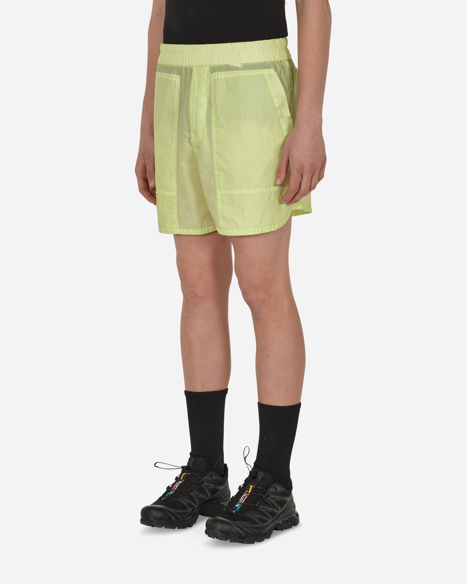 Šortky Dries Van Noten Pooles Shorts Žltá | 020964-4185 201, 1