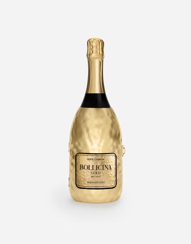 Home decor Dolce & Gabbana Dolce & Gabbana Bollicina Gold Brut Rosé Sparkling Wine Set with Bottle Cover Metalická | PW0503RES75A0327, 3