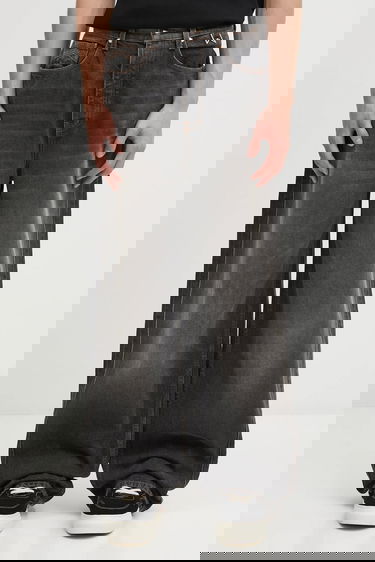 Džínsy Rhude RHUDE Wide Leg Traxedo Čierna | RHFW25DP01012, 0