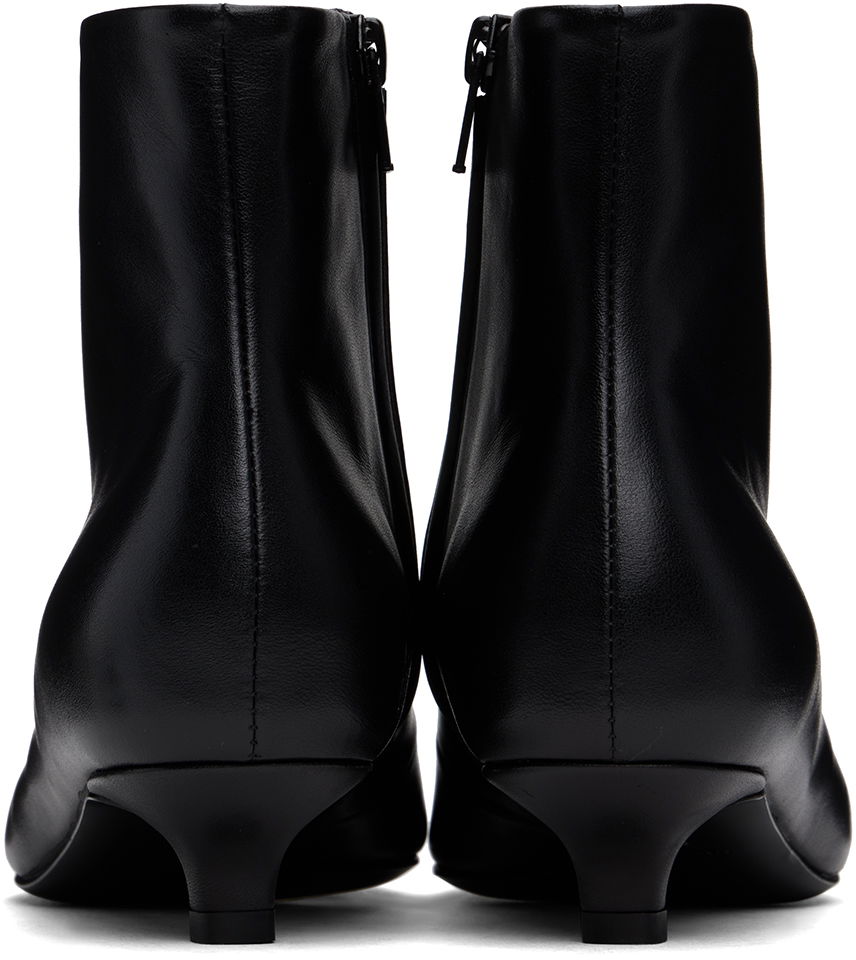 Doplnky TOTEME TOTEME 'The Slim Ankle' Kitten Heel Boots Čierna | 234-WLGSE123-LE0014, 1