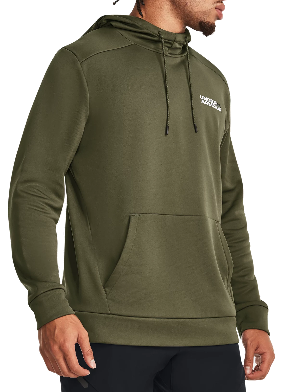 Mikina Under Armour Armour Fleece® Graphic Hoodie Zelené | 1379745-390, 0