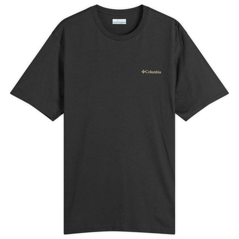 Tričko Columbia North Cascades Short Sleeve T-Shirt, Size Small Čierna | 1834041-023