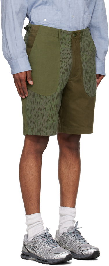 Šortky Maharishi Maharishi Upcycled Fixed Deck Shorts Zelené | 6086, 1