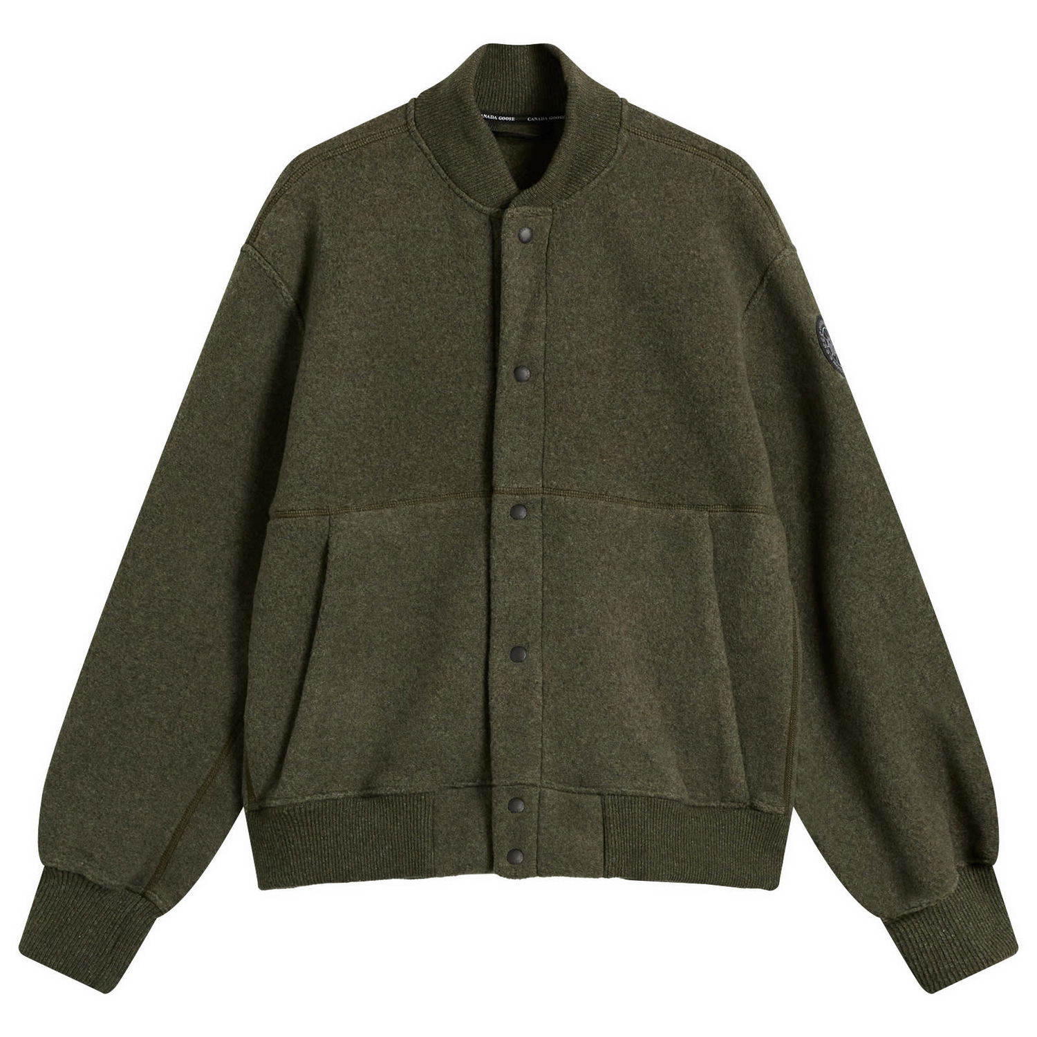 Bomber bunda Canada Goose Men's Hudson Fleece Bomber Jacket, Size Large Zelené | 7221MB-9663, 0
