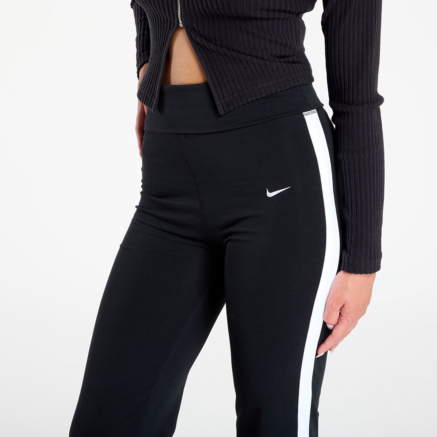 Tepláky Nike Sportswear High-Waisted Pants Čierna | IH4063-010, 1