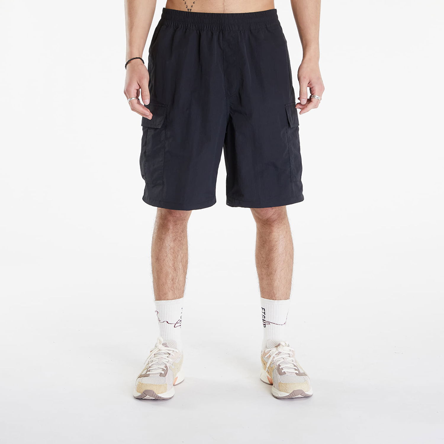 Šortky Carhartt WIP Evers Cargo Shorts Black Čierna | I033025.89XX, 0