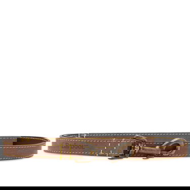 Opasok Barbour Brown Leather Dog Lead With Brass Hardware Hnedá | DAC0004BR15, 0