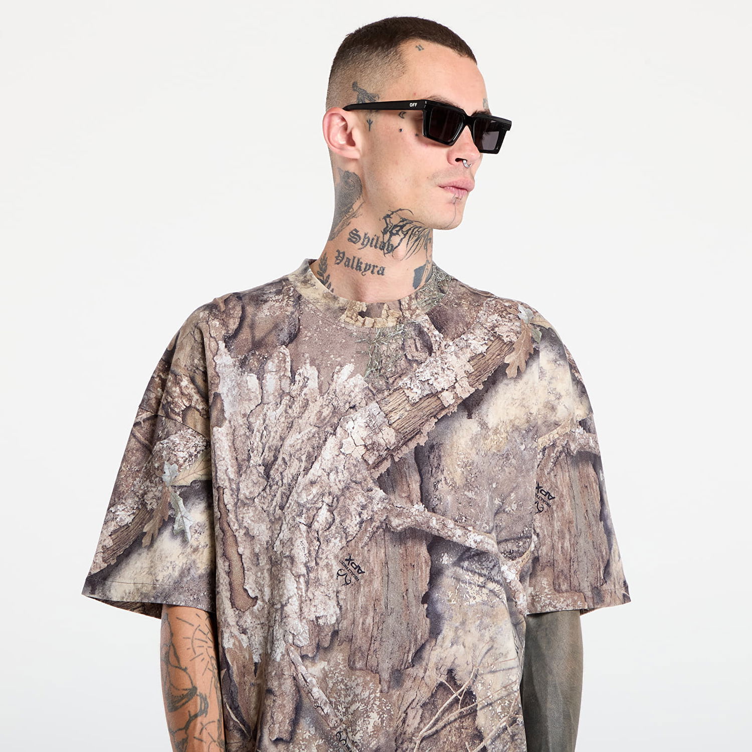 Tričko Represent Clo REPRESENT Real Tree Camo T-Shirt Hnedá | MLM100309-55, 1