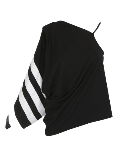 Tielko adidas Originals Y-3 3 Stripes Tank Top Čierna | CY8382