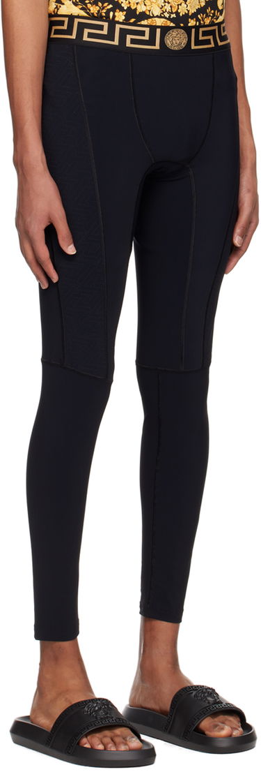Legíny Versace Paneled Lounge Pants Čierna | 1008167 1A02322, 1