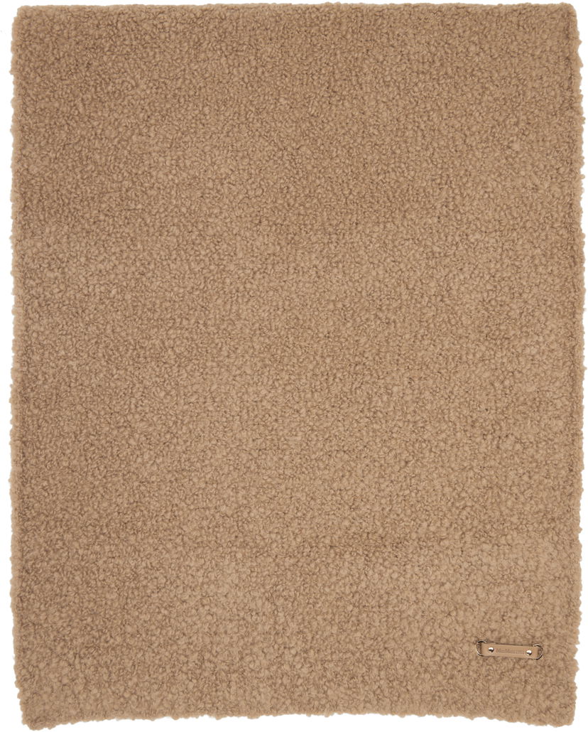 Šál Max Mara Calabra Teddy Scarf Béžová | 2521746012600
