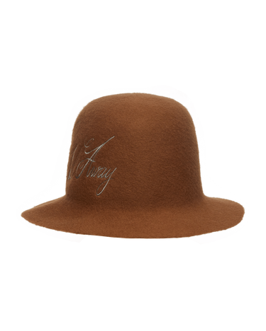 Klobúk Junya Watanabe Mühlbauer Felt Hat Hnedá | WH-K606-W21 3, 4