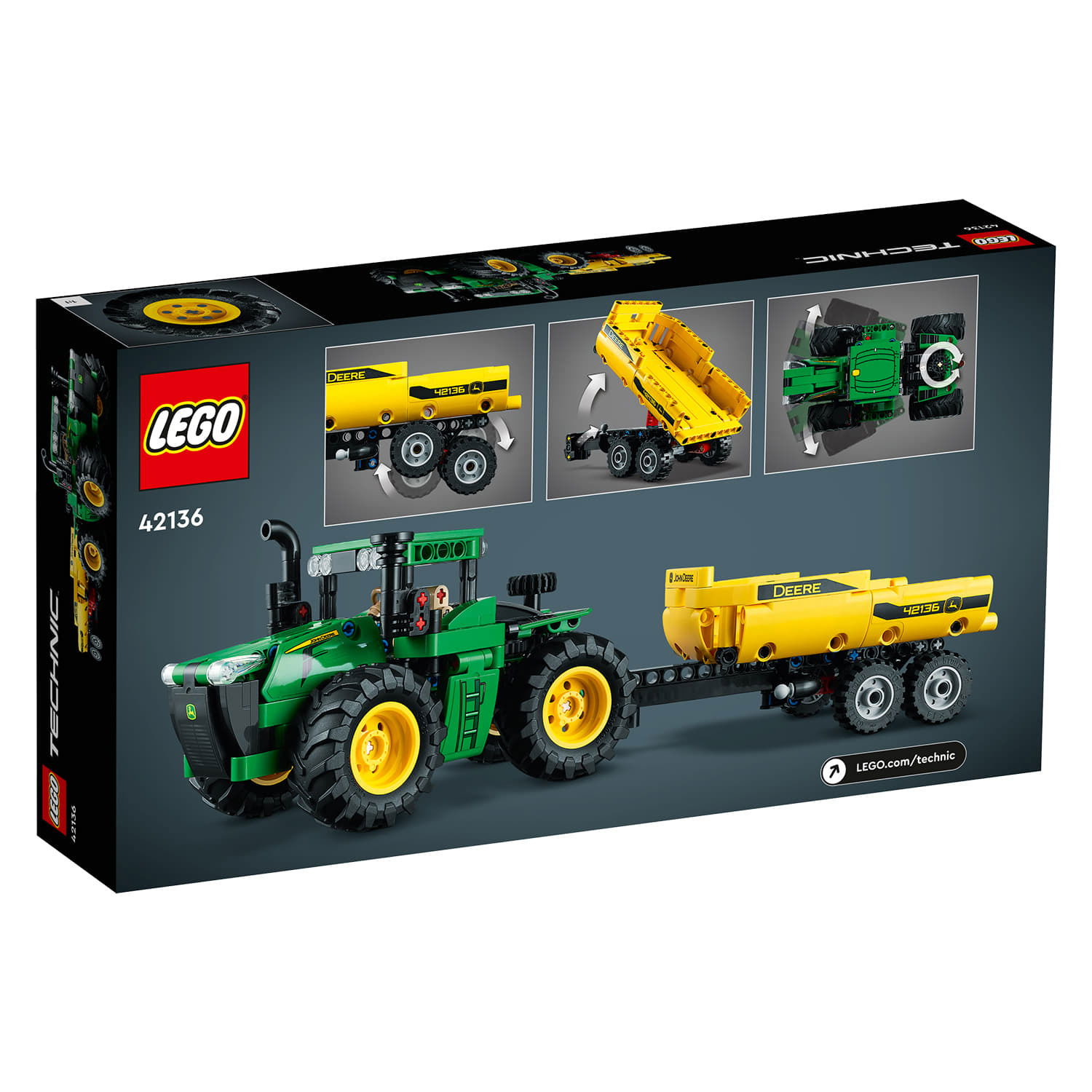 Flexstyle LEGO Technic 42136 John Deere 9620R 4WD Tractor Rôznofarebný | 42136LEG, 1
