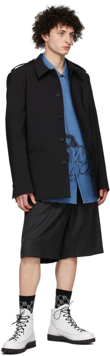 Košeľa We11done We11done Regular Collar Jacket Čierna | WD-JK1-22-084-M-BK, 3
