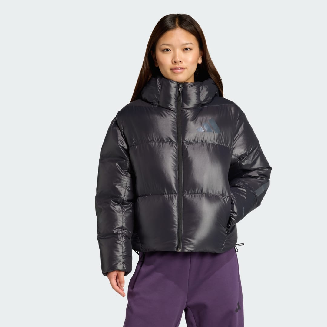 Prešívaná bunda adidas Performance Z.N.E. Climawarm Down Puffer Jacket Čierna | JL6907, 0