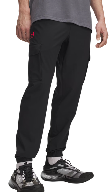 Cargo nohavice Under Armour Under Armour UA Vibe Woven Cargo Pants Čierna | 1386558-002, 0