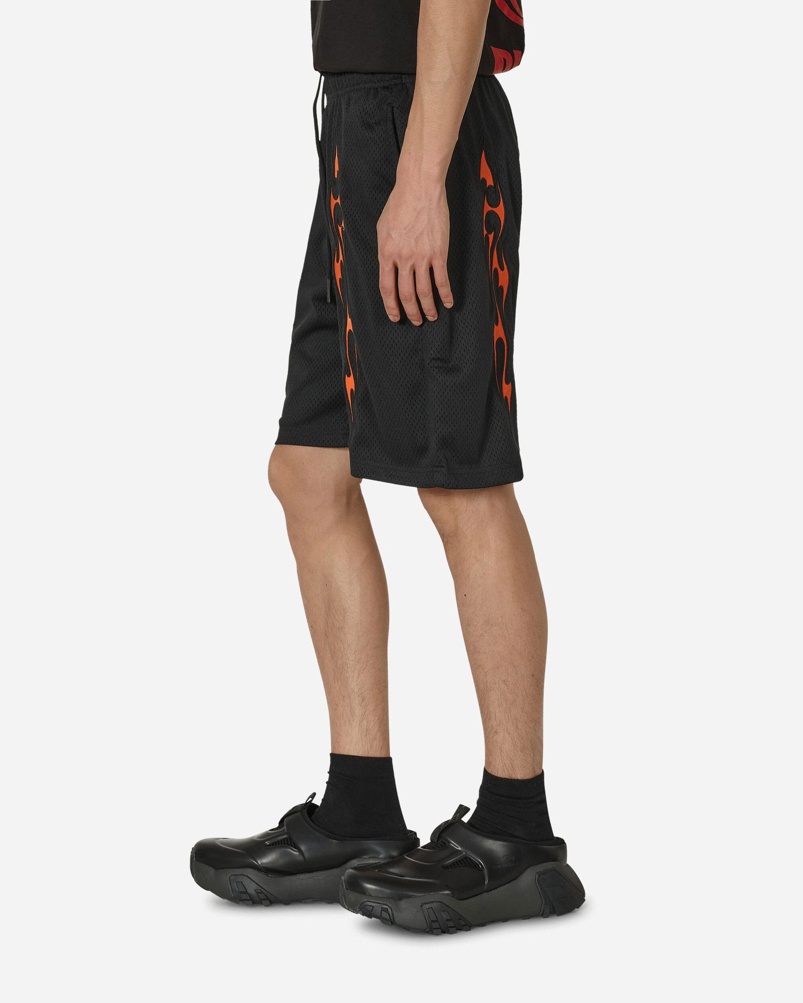 Flame Mesh Shorts