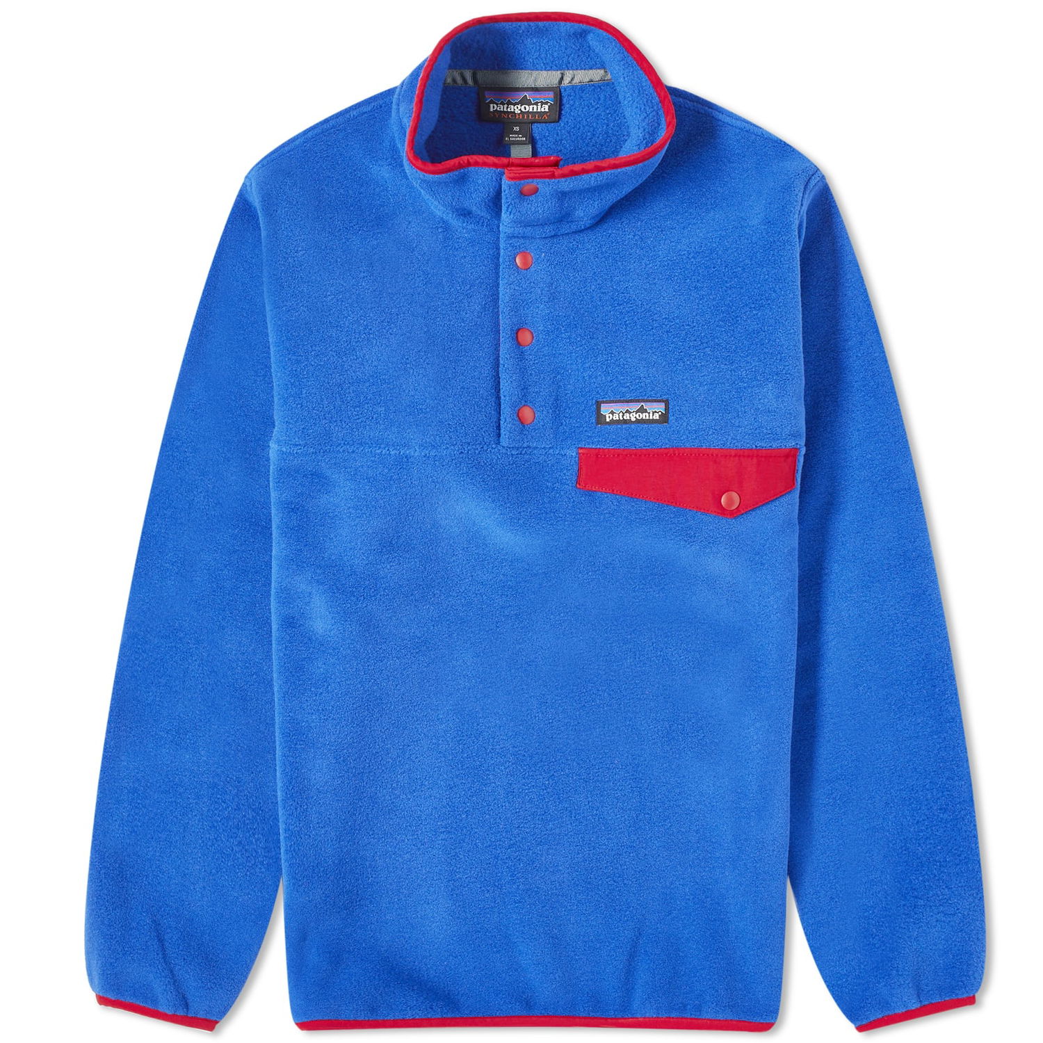 Sveter Patagonia Synchilla Snap-T Pullover Fleece Modrá | 25450-PGEB, 0