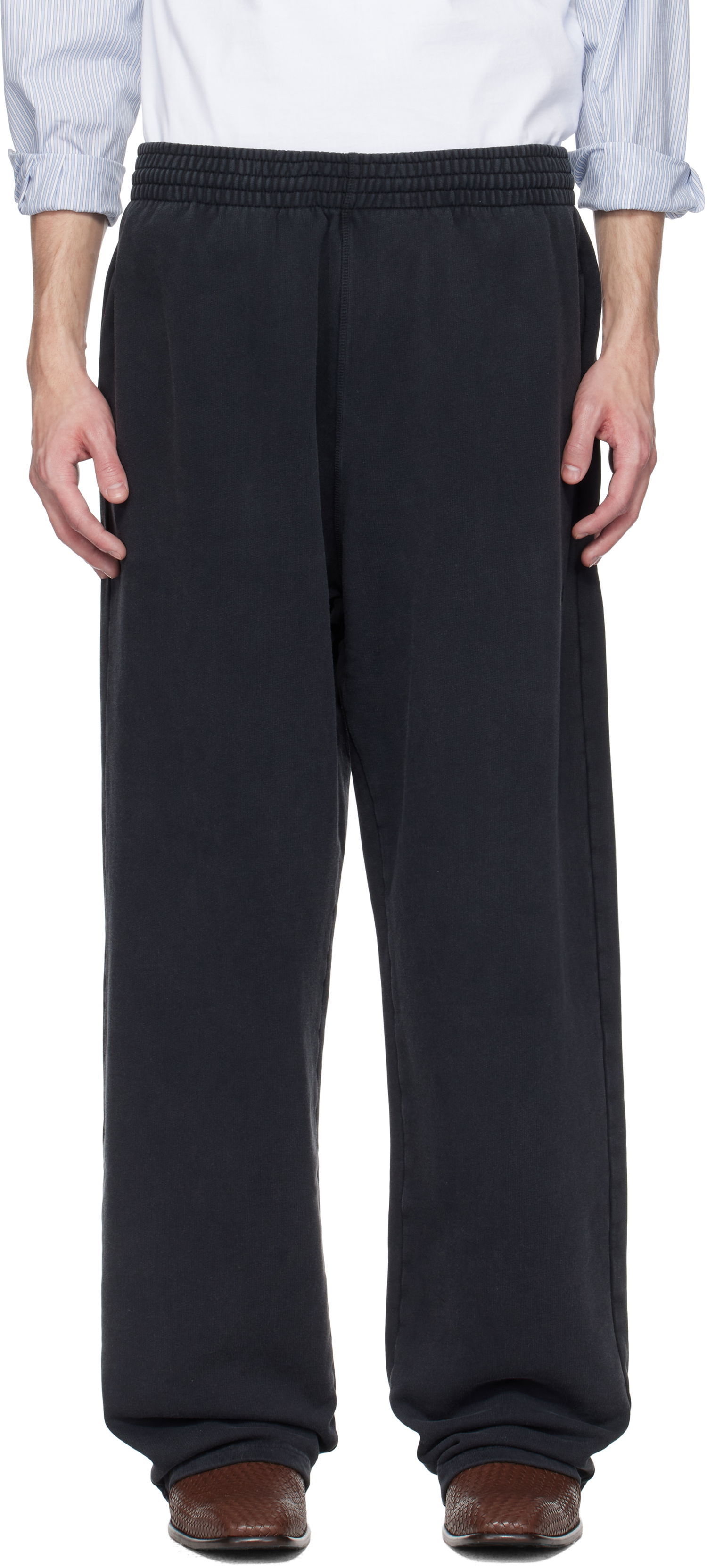 Tepláky Martine Rose Martine Rose Wide-Leg Sweatpants Čierna | 606JS02002C, 0