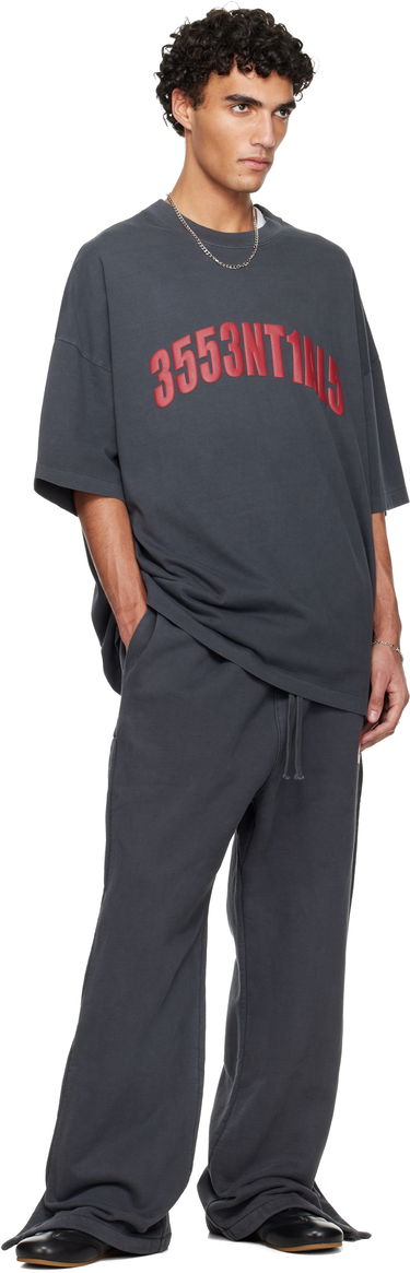 Tričko Fear of God Oversized Graphic ESSENTIALS Holiday 'Chicago' 90s T-shirt Šedá | 125HO254562F, 3