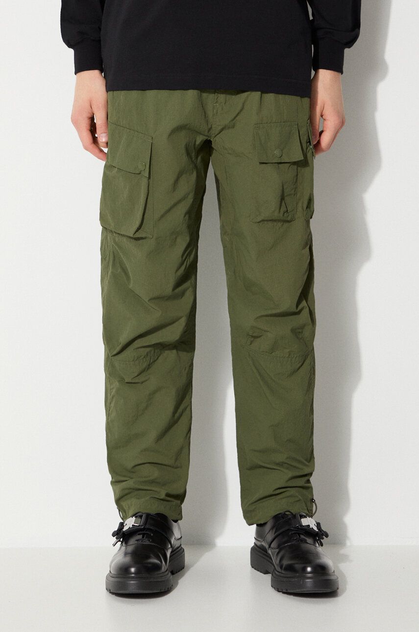 Cargo nohavice Maharishi Maharishi Veg Dyed Cargo Track Pants Zelené | 5040.OLIVE, 0