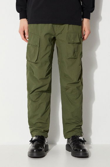 Cargo nohavice Maharishi Maharishi Veg Dyed Cargo Track Pants Zelené | 5040.OLIVE, 0
