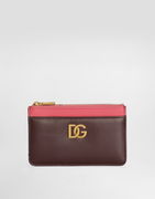 Dolce & Gabbana Calfskin Card Holder with DG Logo