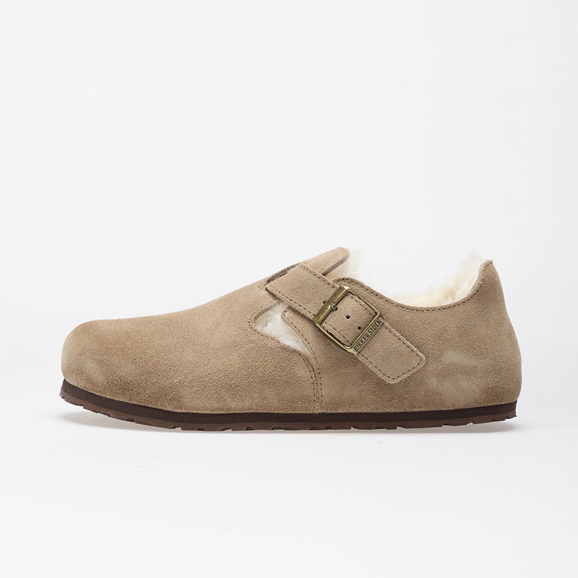 Tenisky a topánky Birkenstock Birkenstock London Shearling Suede Leather Béžová | 1028470