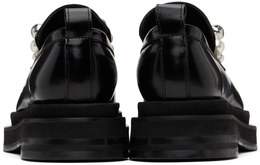 Oblečenie Simone Rocha Simone Rocha Bell Charm Heart Toe Platform Loafers Čierna | LOF1B 0740, 1
