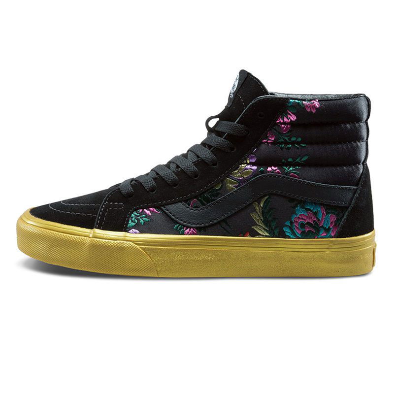 Tenisky a topánky Vans Sk8-Hi Reissue Festival Satin Čierna | VN0A2XSBUQJ, 0