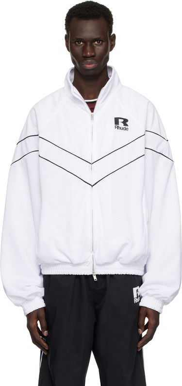 Vetrovka Rhude Rhude Piping Raglan Track Jacket Biela | RHPS25JA01016, 0