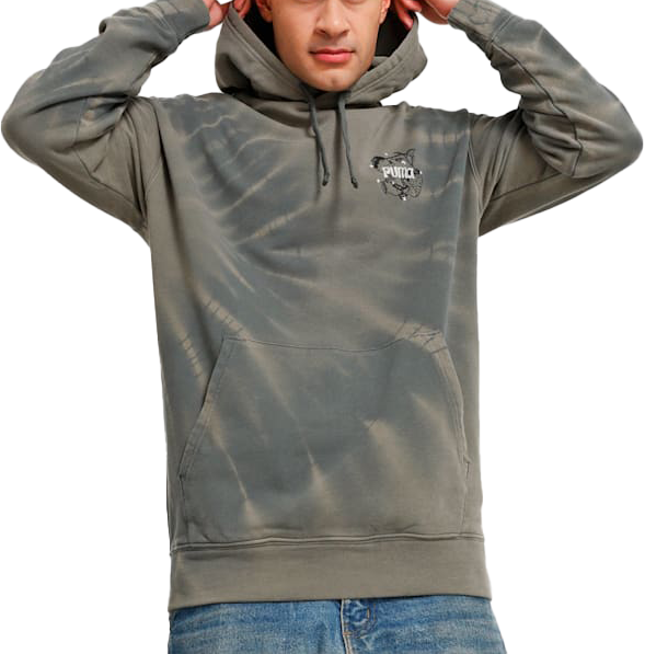 Downtown RE Place Hoody Grau F80