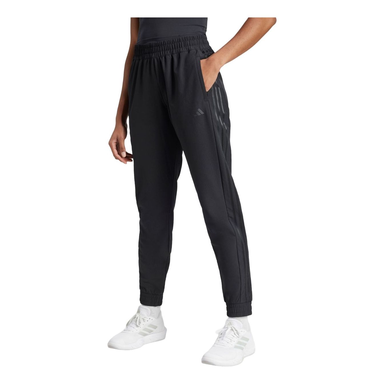 Tepláky adidas Originals Pacer All Gym Mid-Rise Woven Pants Čierna | IK5471, 0