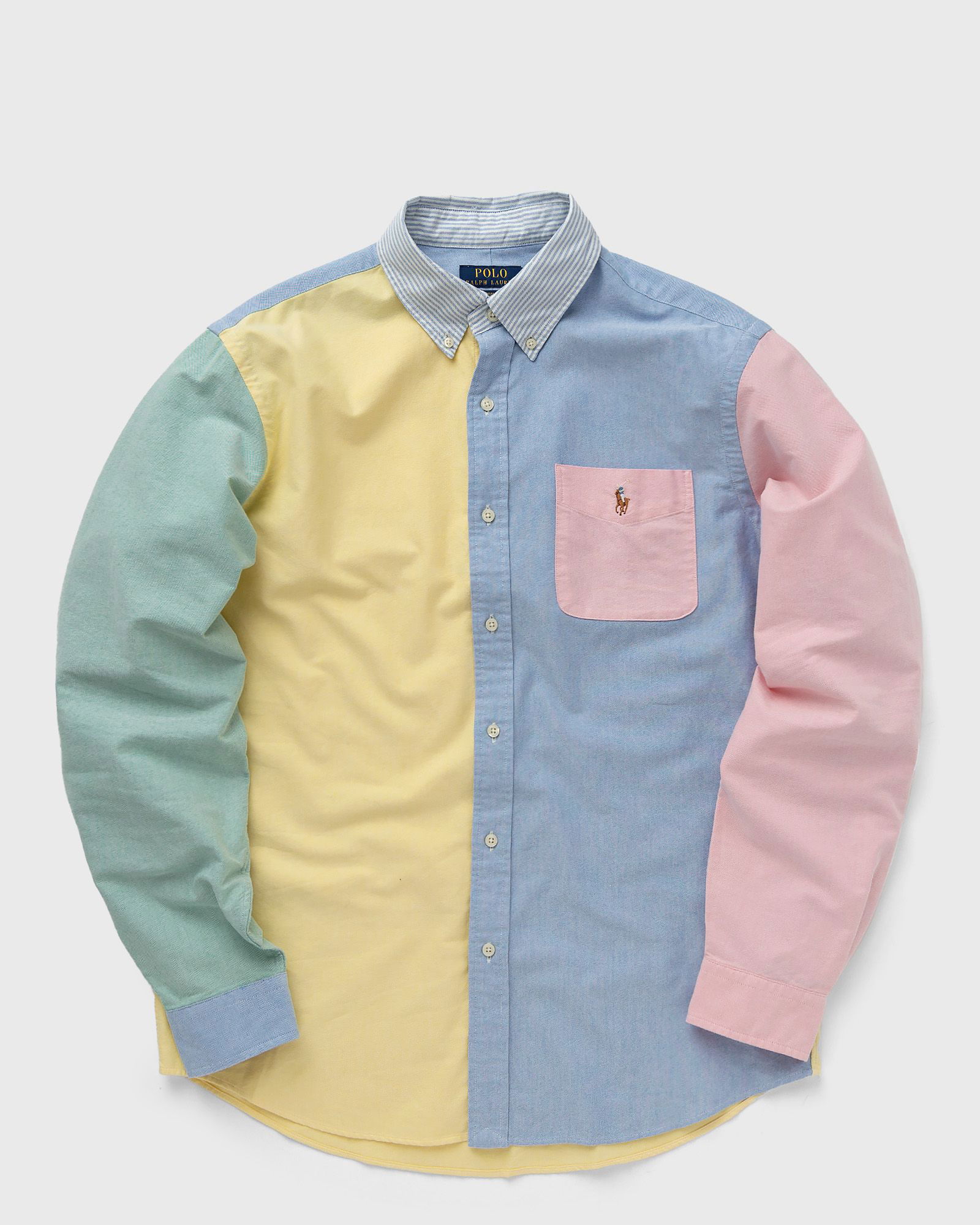 Color-Block Long Sleeve Shirt