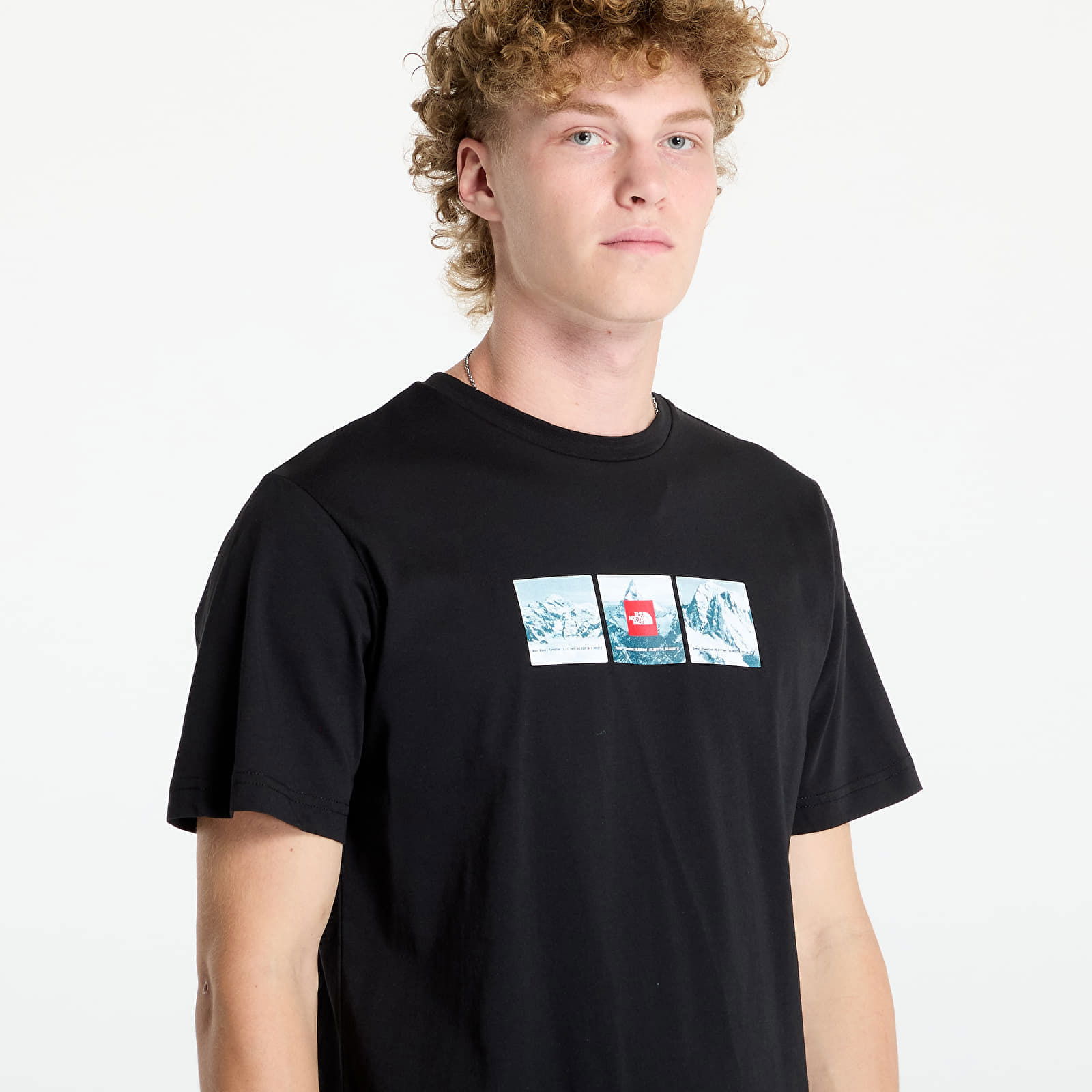 S/S Tee Expedition System Graphic Tnf Black