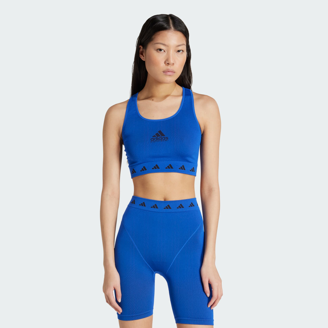 Podprsenka adidas Performance EQT Seamless Sports Bra Modrá | JN6499, 0