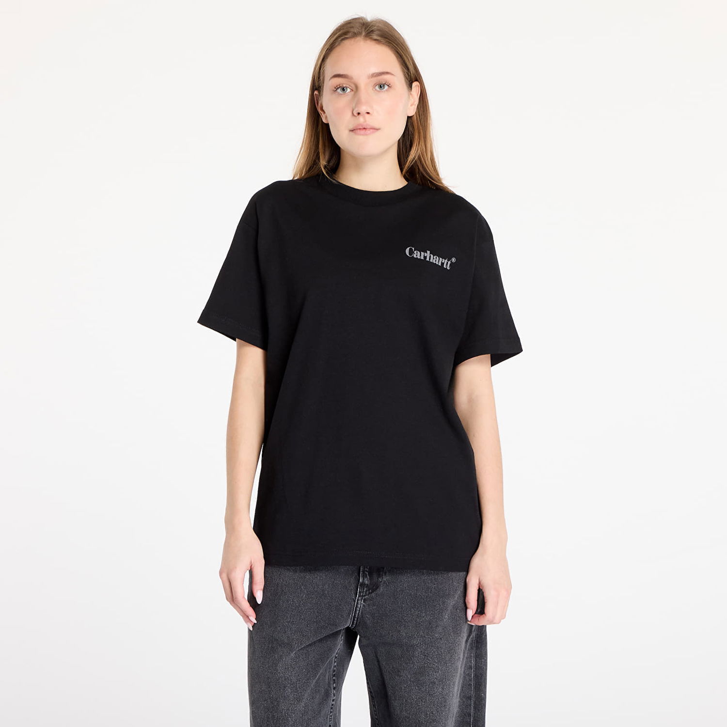 Tričko Carhartt WIP T-shirt S/S Fold Duck T-Shirt UNISEX Black S Čierna | I033967.89XX, 0